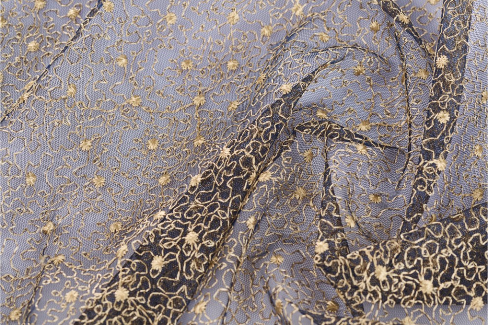 Tulle Broidery Glittery